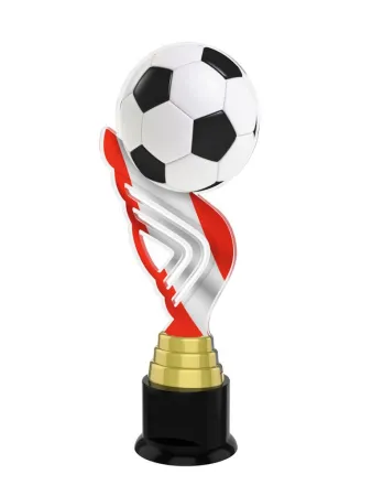 Akrylátová trofej ACTA001M76 | Fotbal Výška cm: 31, Barva: bronz