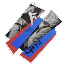 Akrylátová medaile MDAZ0011M34 | Bojová umění Průměr cm: 10, Stuha: ST15