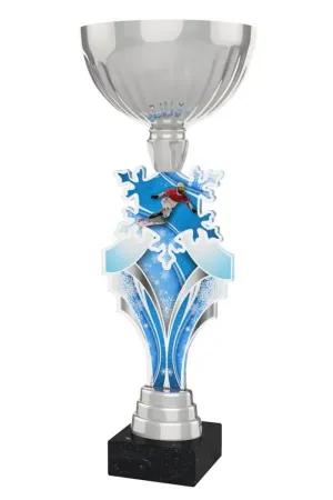 Akrylátová trofej ACUPS001M7 | Snowboard Výška cm: 37, Podstavec: černý