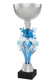 Akrylátová trofej ACUPS001M13 | Biatlon Výška cm: 35, Podstavec: černý