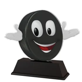 Akrylátová trofej AKD | Hokej Výška cm: 10, Šířka cm: 13