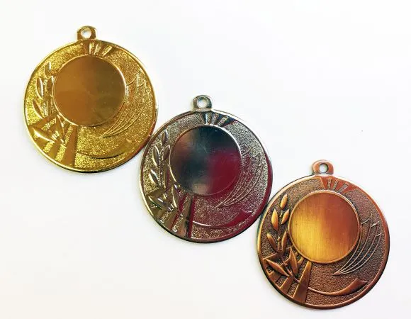 Medaile MD1 Barva: zlato, Stuha: ST5