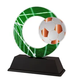 Akrylátová trofej ACLC2101M4 | Fotbal Výška cm: 10, Šířka cm: 7