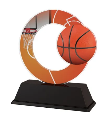Akrylátová trofej ACLC2101M8 | Basketball Výška cm: 15, Šířka cm: 12