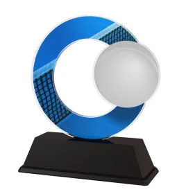 Akrylátová trofej ACLC2101M12 | Stolní tenis Výška cm: 10, Šířka cm: 7