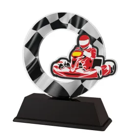 Akrylátová trofej ACLC2101M34 | Motorsport Výška cm: 12, Šířka cm: 9