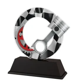 Akrylátová trofej ACLC2101M35 | Motorsport Výška cm: 15, Šířka cm: 12