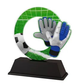 Akrylátová trofej ACLC2101M42 | Fotbal Výška cm: 14, Šířka cm: 11