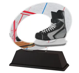 Akrylátová trofej ACLC2102M7 | Hokej Výška cm: 11, Šířka cm: 10.5