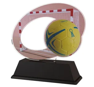 Akrylátová trofej ACLC2102M10 | Házená Výška cm: 11, Šířka cm: 10.5