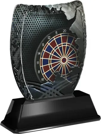 Akrylátová trofej ACE2018M27 | Šipky Výška cm: 16