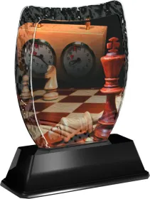 Akrylátová trofej ACE2018M31 | Šachy Výška cm: 14