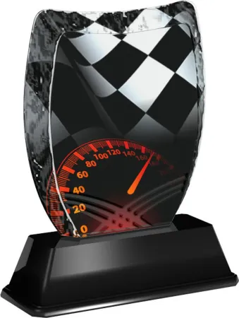 Akrylátová trofej ACE2018M38 | Motorsport Výška cm: 14