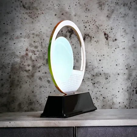 Akrylátová trofej AKE012018M17 | Tenis Výška cm: 10, Šířka cm: 7