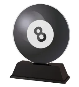 Akrylátová trofej AKE012018M20 | Billiard Výška cm: 10, Šířka cm: 7