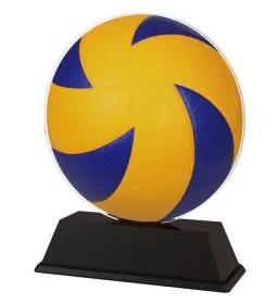 Akrylátová trofej AKE012018M28 | Volejbal Výška cm: 11, Šířka cm: 8
