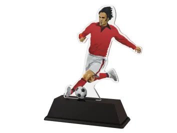 Akrylátová trofej FA001M1 | Fotbal Výška cm: 10