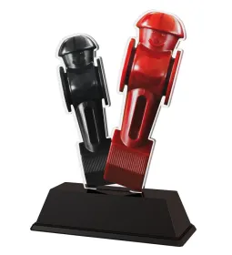 Akrylátová trofej FA200M5 | Stolní fotbal Výška cm: 16, Šířka cm: 13