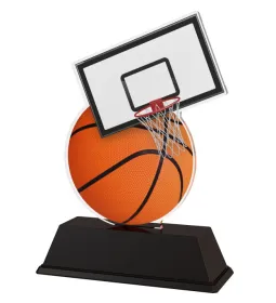 Akrylátová trofej FA200M8 | Basketball Výška cm: 16, Šířka cm: 13