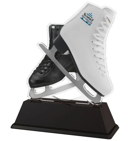 Akrylátová trofej FA200M25 | Bruslení Výška cm: 15, Šířka cm: 12