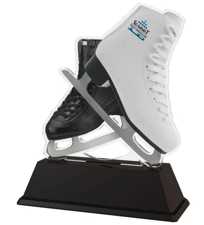 Akrylátová trofej FA200M25 | Bruslení Výška cm: 15, Šířka cm: 12