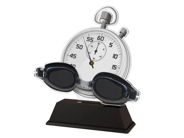 Akrylátová trofej FA210M21 | Plavání Výška cm: 10, Šířka cm: 6