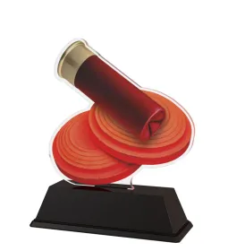 Akrylátová trofej FA210M23 | Střelba Výška cm: 15.5, Šířka cm: 12.5