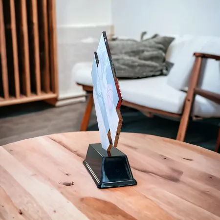 Akrylátová trofej ACZC001M2 | Basketball Výška cm: 17, Šířka cm: 15.5