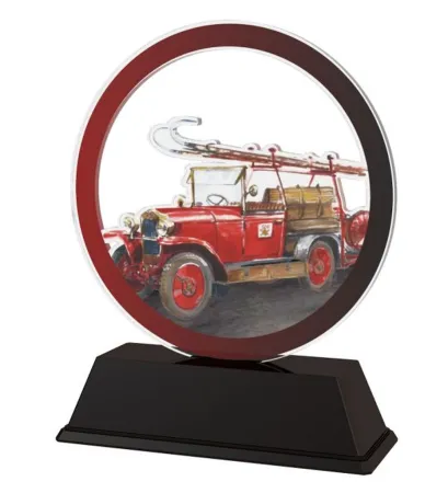 Akrylátová trofej AKEH012018M2 | Hasiči Výška cm: 15, Šířka cm: 12