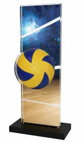Akrylátová trofej APLAM15 | Volejbal Výška cm: 20, Šířka cm: 9