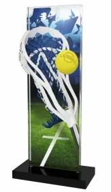 Akrylátová trofej APLAM24 | Lacrosse Výška cm: 20, Šířka cm: 9