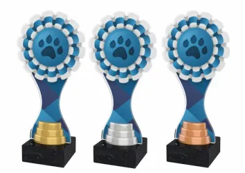 Akrylátová trofej ACBTM50 Výška cm: 25, Barva: zlato
