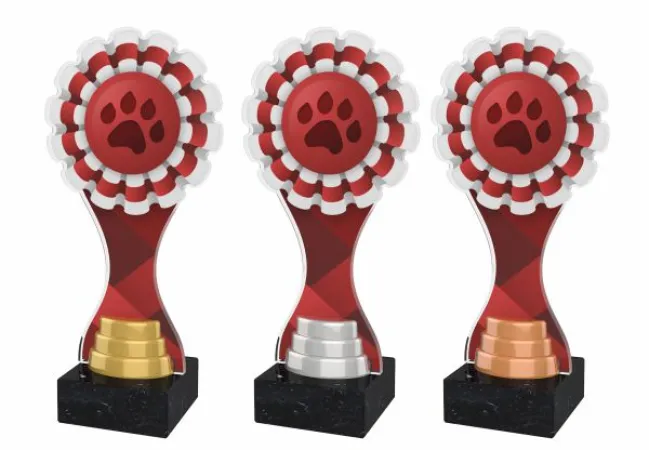 Akrylátová trofej ACBTM51 Výška cm: 26,5, Barva: zlato