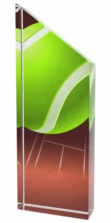 Akrylátová trofej ACC001M03 | Tenis Výška cm: 18, Průměr cm: 6,5