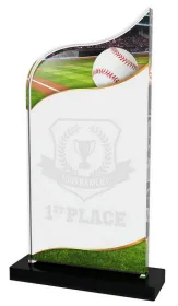 Akrylátová trofej APLA006M11 | Baseball Výška cm: 21, Šířka cm: 10