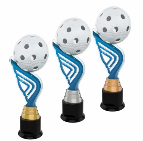 Akrylátová trofej ACTA0002M7 | Florbal Výška cm: 29, Barva: bronz