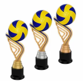 Akrylátová trofej ACTA0002M9 | Volejbal Výška cm: 29, Barva: stříbro
