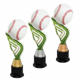 Akrylátová trofej ACTA0002M17 | Baseball Výška cm: 27, Barva: bronz