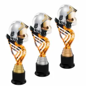 Akrylátová trofej ACTA0002M20 | Hasiči Výška cm: 31, Barva: stříbro