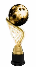 Akrylátová trofej ACTAR0002M1 | Bowling Výška cm: 29, Barva: stříbro