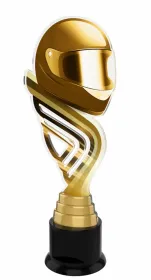 Akrylátová trofej ACTAR0002M2 Výška cm: 31, Barva: zlato