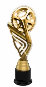 Akrylátová trofej ACTAR0002M5 | Cyklistika Výška cm: 31, Barva: stříbro