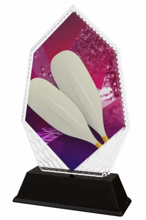 Akrylátová trofej PYR001M20 | Vodní sporty Výška cm: 18, Šířka cm: 10.5
