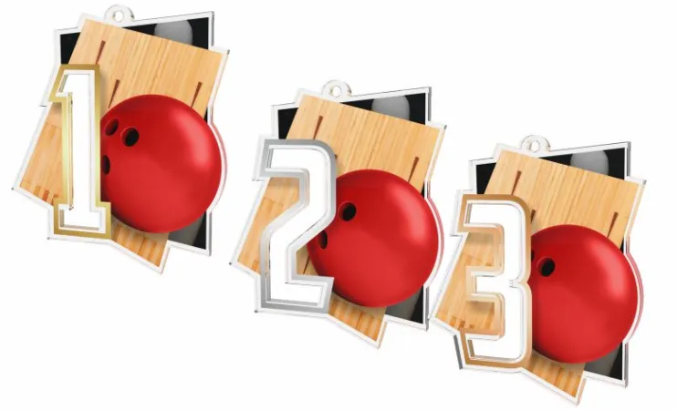 Akrylátová medaile MDAF0017M04 Stuha: ST1, Průměr cm: 6, Barva: bronz