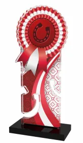 Akrylátová trofej APLAM40 | Jezdectví Výška cm: 22, Šířka cm: 8.5