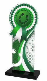 Akrylátová trofej APLAM43 | Jezdectví Výška cm: 18, Šířka cm: 7