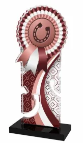 Akrylátová trofej APLAM45 | Jezdectví Výška cm: 20, Šířka cm: 8