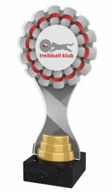 Akrylátová trofej ACBTM60 | Kynologie Výška cm: 23,5, Barva: stříbro