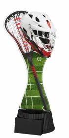 Akrylátová trofej ACUTCM22 | Lacrosse Výška cm: 25.5, Šířka cm: 11