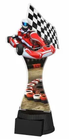 Akrylátová trofej ACUTCM31 | Motorsport Výška cm: 19, Šířka cm: 8.5
